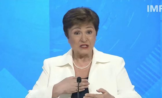 国际国币基金组织总裁克里斯塔利娜 • 格奥尔基耶娃